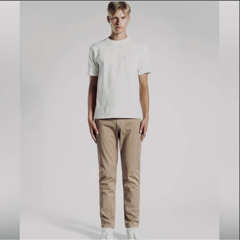 Norse Projects Aros Slim Light Twill Khaki Chinos Size 32